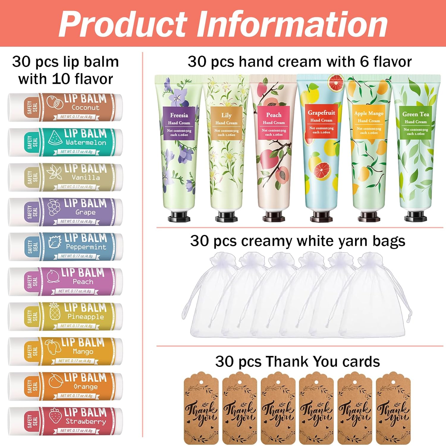 Hand Cream and Lip Balm Favor Sets: The Self-Care Favor With the Highest Keep Rate